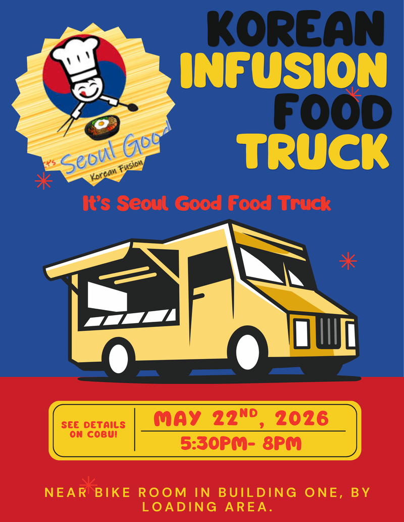 It's Seoul Good Food Truck — Food truck event near Building One! $2.00-$15.00 Please express interest - it helps us plan better! Plus, you’ll get reminders.